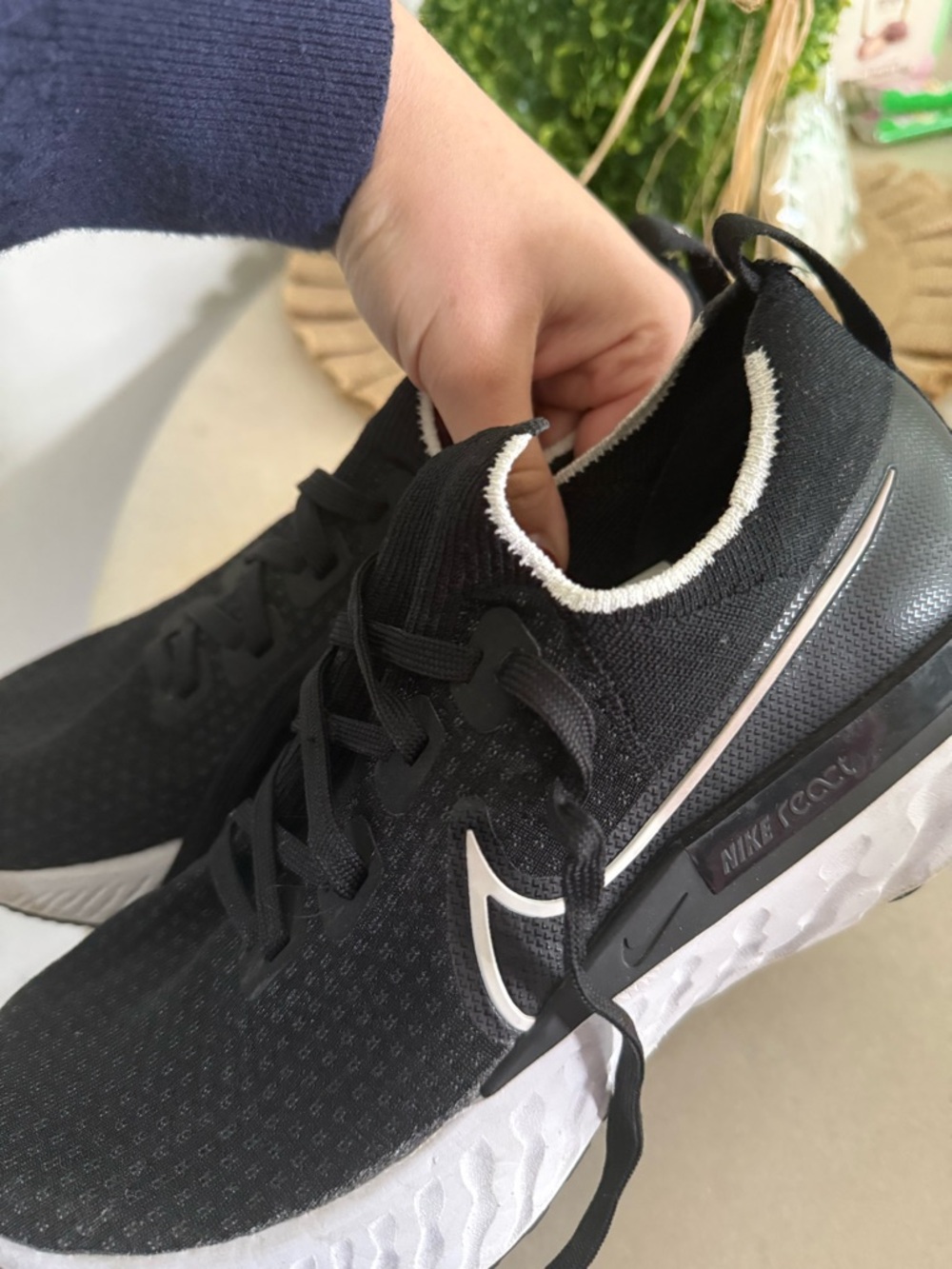 Nike react running shoe